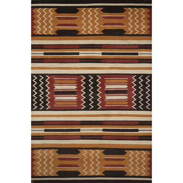 New Moon Rugs Mesa Wool Southwestern Area Rug in Perigold